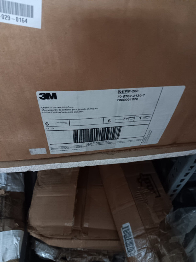 3M P-208  Sorbent Mini-Boom (6/EA)