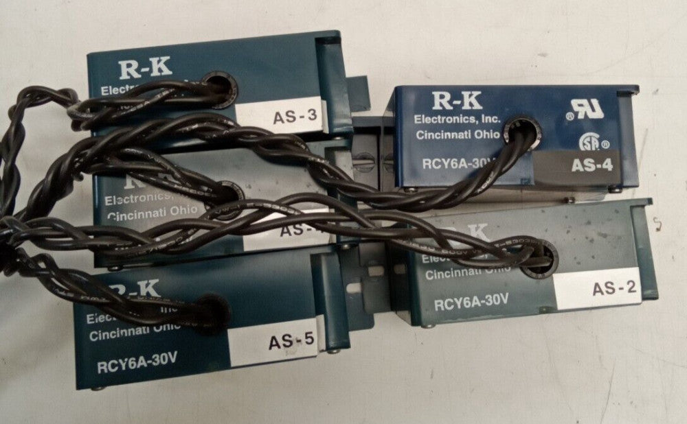 R-K Electronics RCY6A-30V 600VAC RC Network Filters (Lot Of 5)