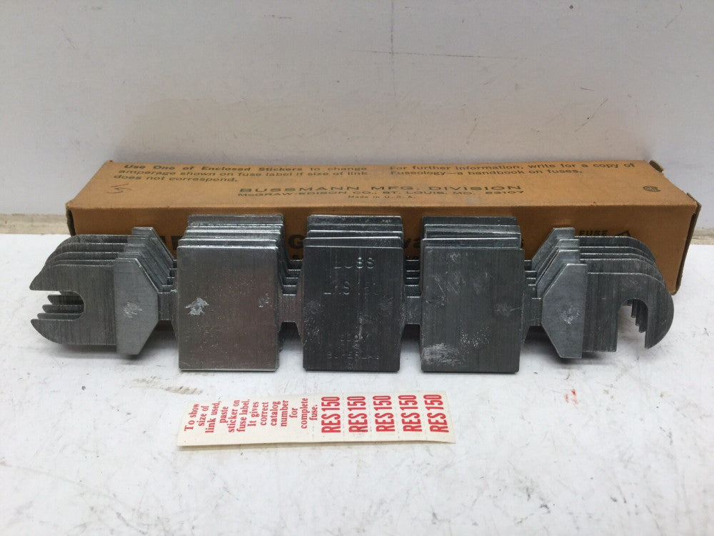Cooper Bussmann Buss LKS-150 SUPER LAG RENEWABLE LINK (LOT of 5) RENEWAL