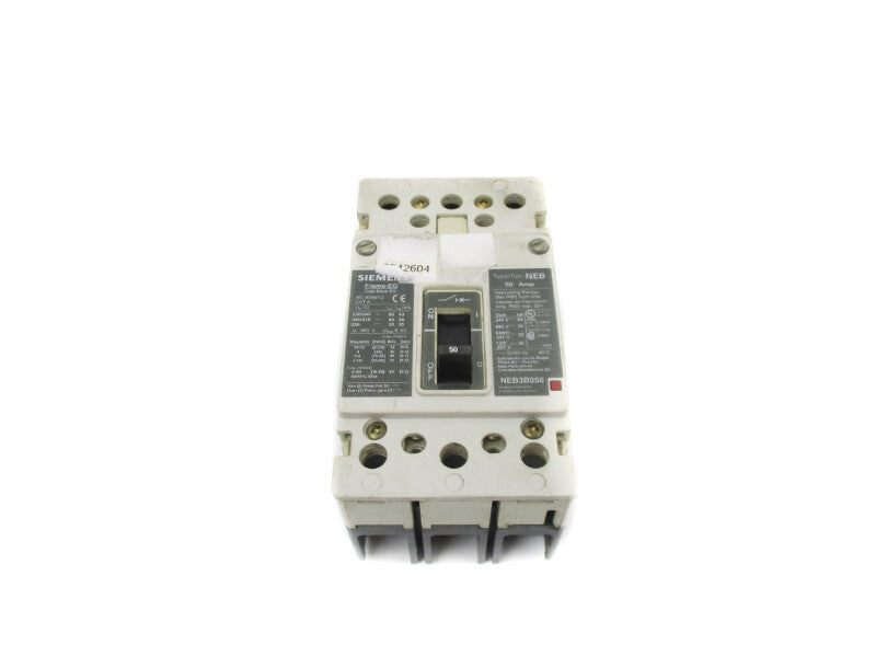 SIEMENS NEB3B050 480V 50A UNMP