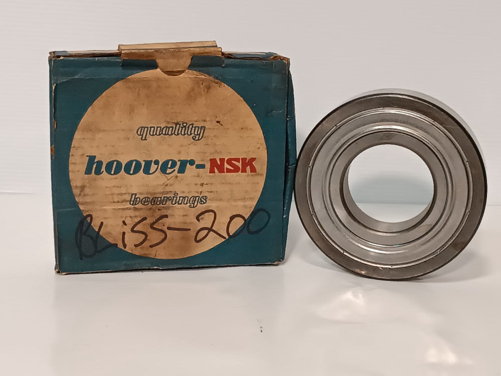 Hoover-NSK 6314 Deep Groove Single Row Steel Ball Bearing 150mm Dia, Made in USA