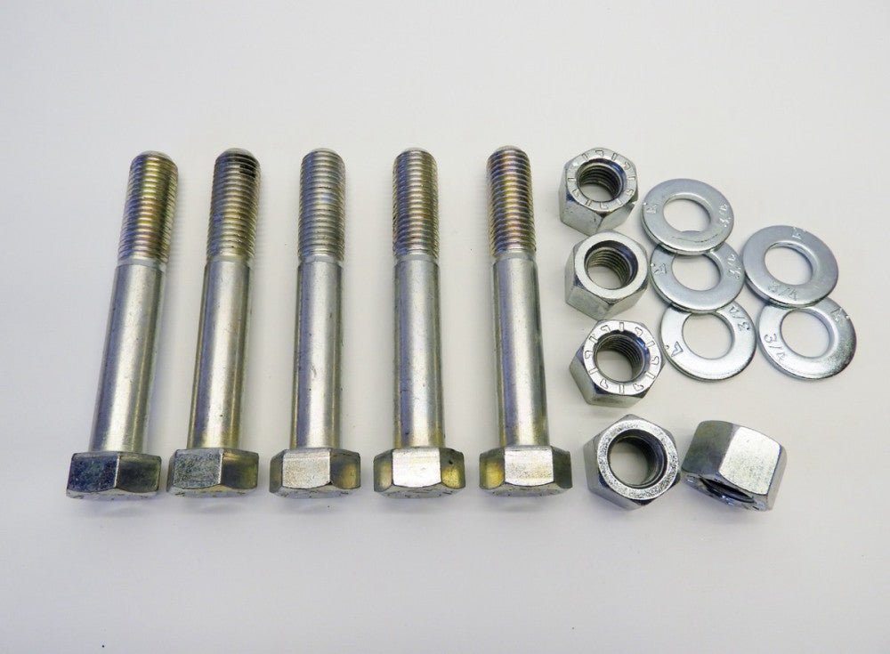 Qty 5 Lawson 3/4-10 x 5" Frame Bolt Kit KT12264 Hex Cap Screw GRADE 9 NEW