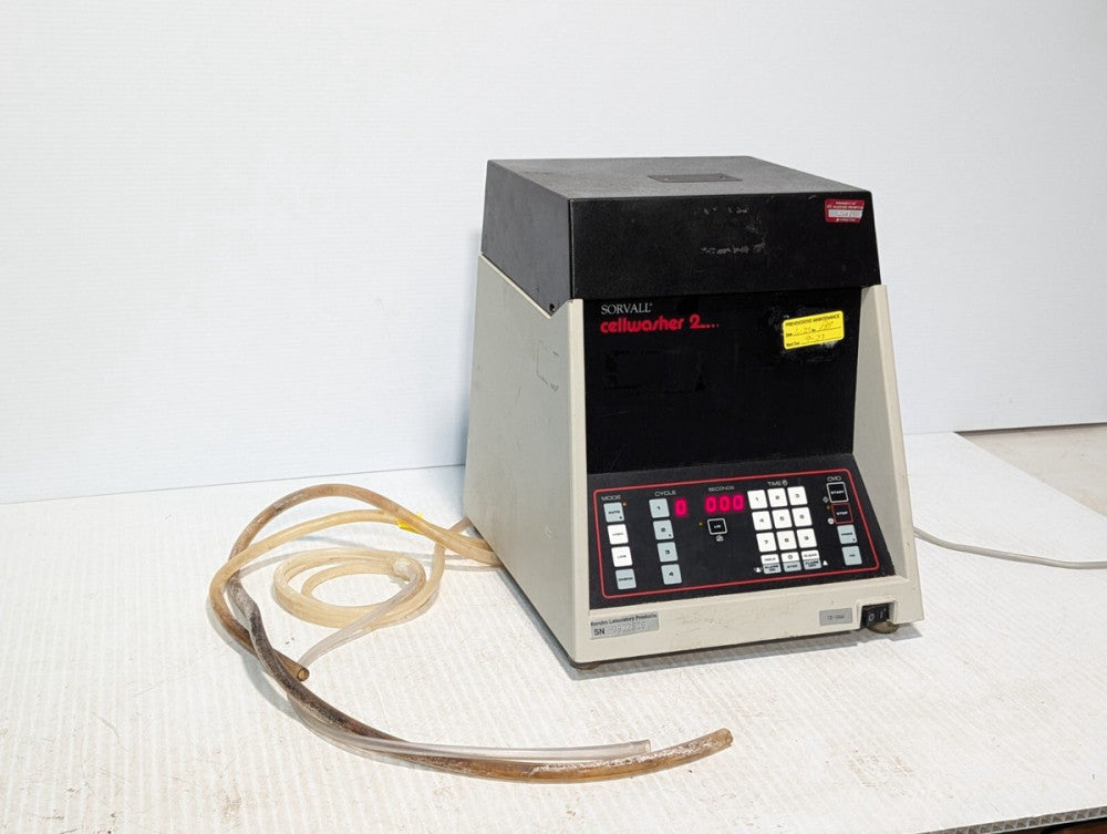 Sorvall CW2 Cellwasher 2 Centrifuge, 3200rpm, 350w, 115v @ 60Hz with power cable
