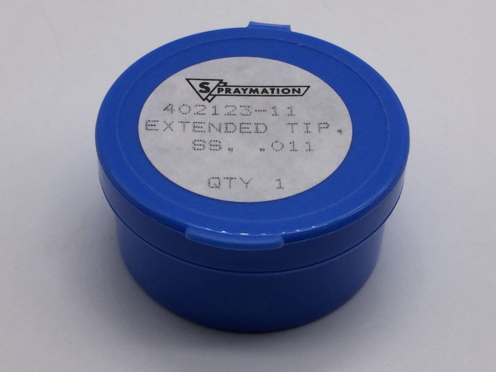 SPRAYMATION 402123-11 EXTENDED TIP SS 0.011 ORIFICE 