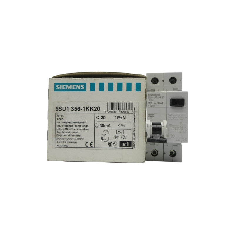 SIEMENS 5SU1356-1KK20 230V 20A NSMP