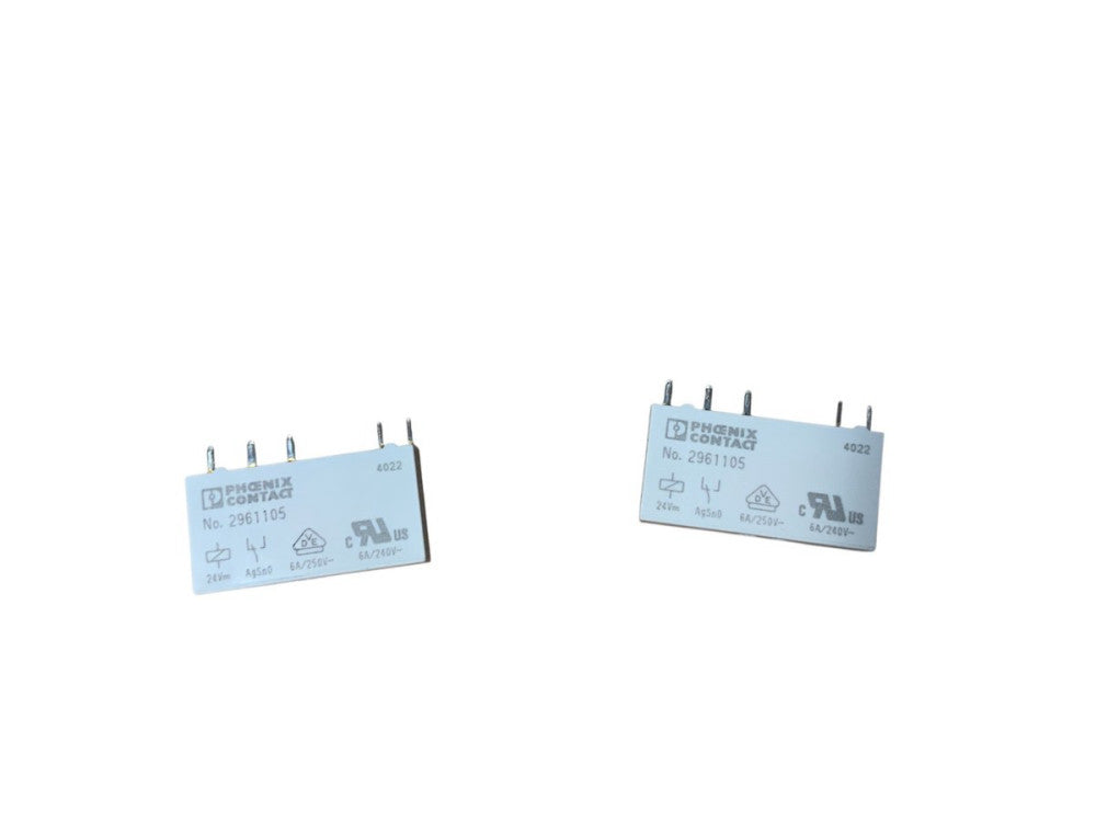 2PCS relay No.2961105 24V 6A relay No.2961105 24V 6A relay No.2961105 24V 6A