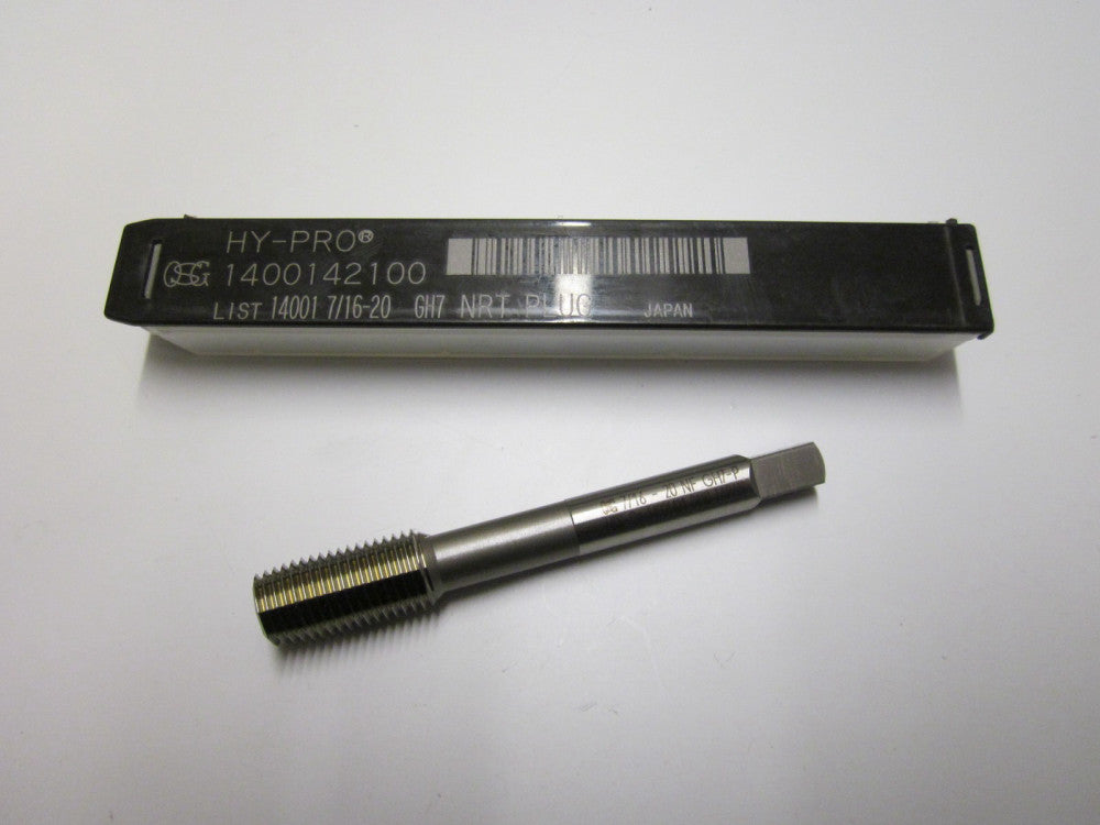 NEW OSG Hy-Pro 1400142100 7/16-20 GH7 NRT HSS Cobalt Thread Forming Plug Tap