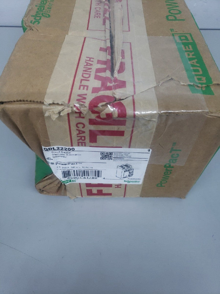 Square D QDL2200 2 Phase 200 Amp 240V 25kA PowerPact Q Circuit Breaker
