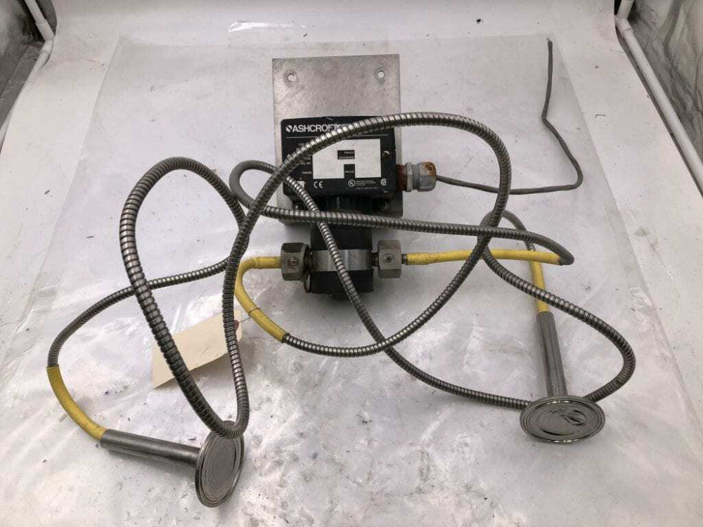 Ashcroft D42 45-XUD07 Teflon/Steel Differential Pressure Switch 15PSID