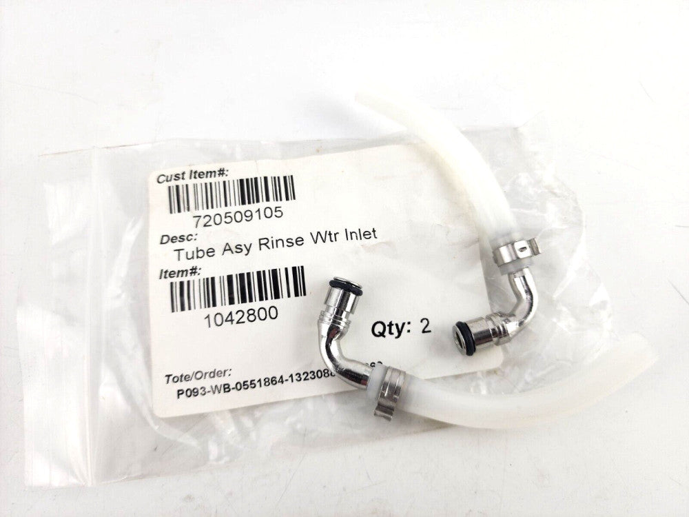 2pcs Cornelius 720509105 TUBE ASSEMBLY RINSE WTR INLET Quest Elite NT 2000 4000