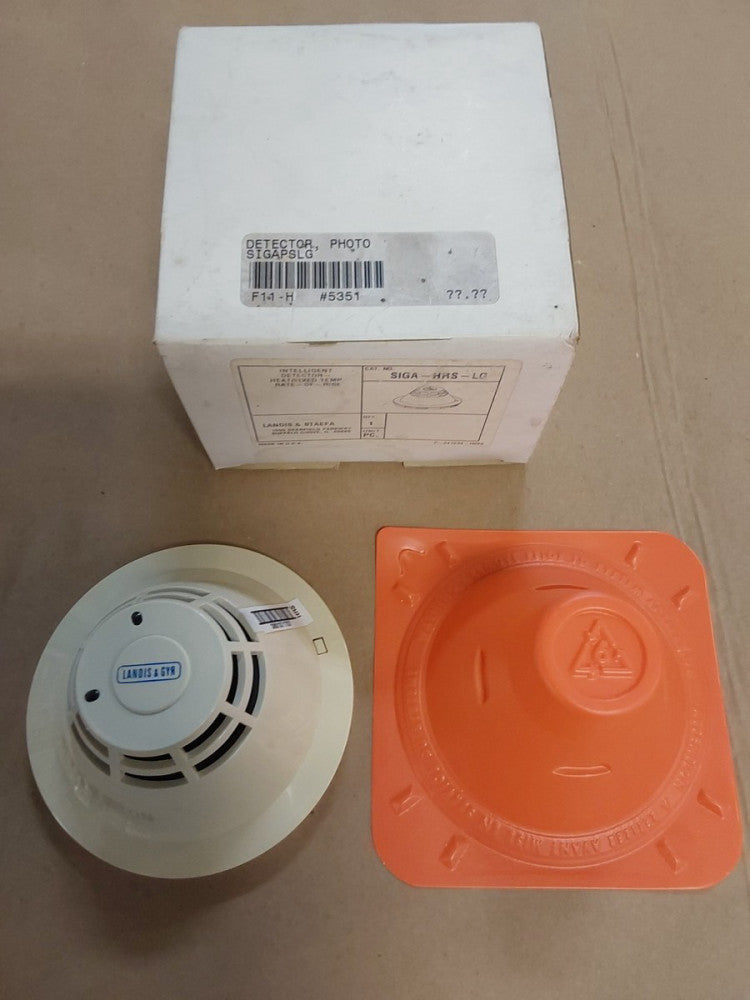 Landis & Staefa Siemens Intelligent Heat/Fixed Temp. Detector SIGA-HRS-LG