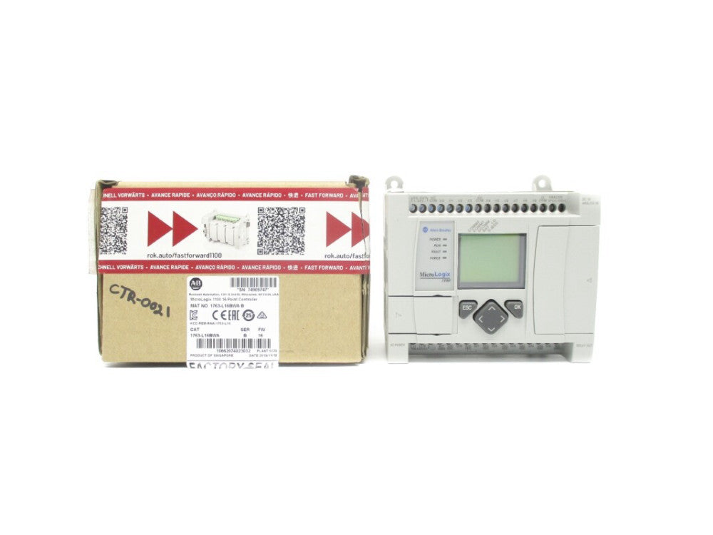 ALLEN BRADLEY 1763-L16BWA SER. B F/W 16 24VDC NSMP
