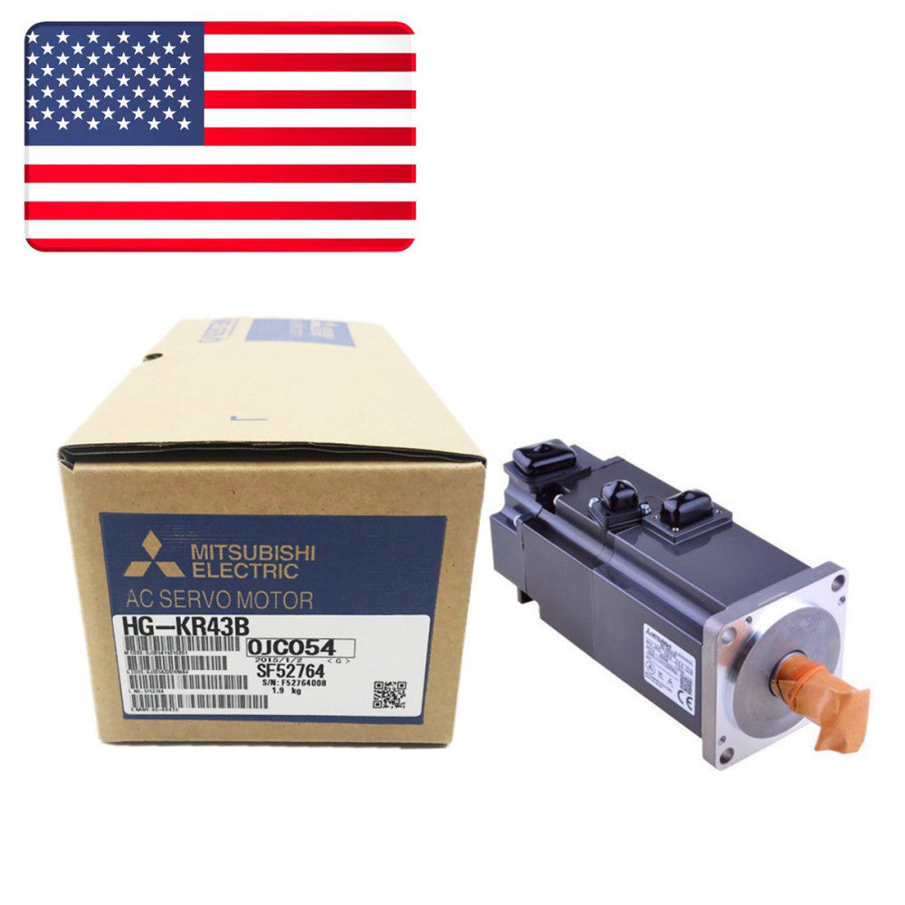 New In Box Mitsubishi HG-KR43B Servo Motor - US Stock