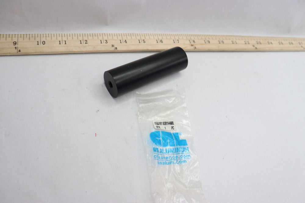 CRL Standoff Base Matte Black 1-1/4" Dia. x 4" SOB1144MBL