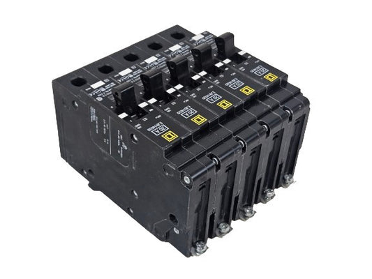 (5) New-Pull Square D EJB14020 20A 277V 65KAIC @ 277V Circuit Breaker Sacramento