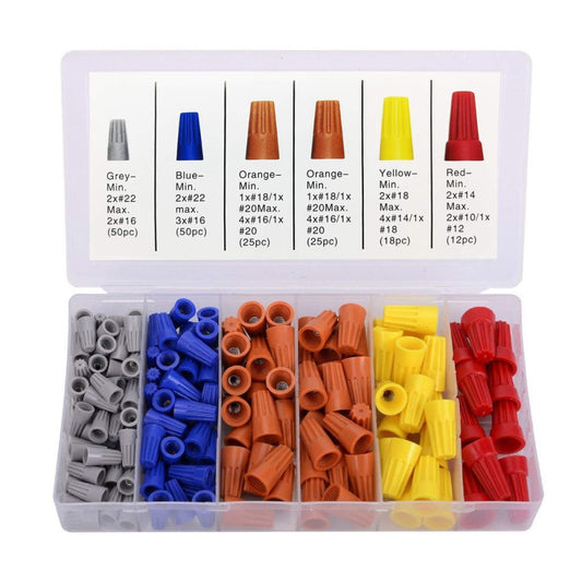 180PCS Electrical Wire Connectors, Insulating Insert Twist Caps