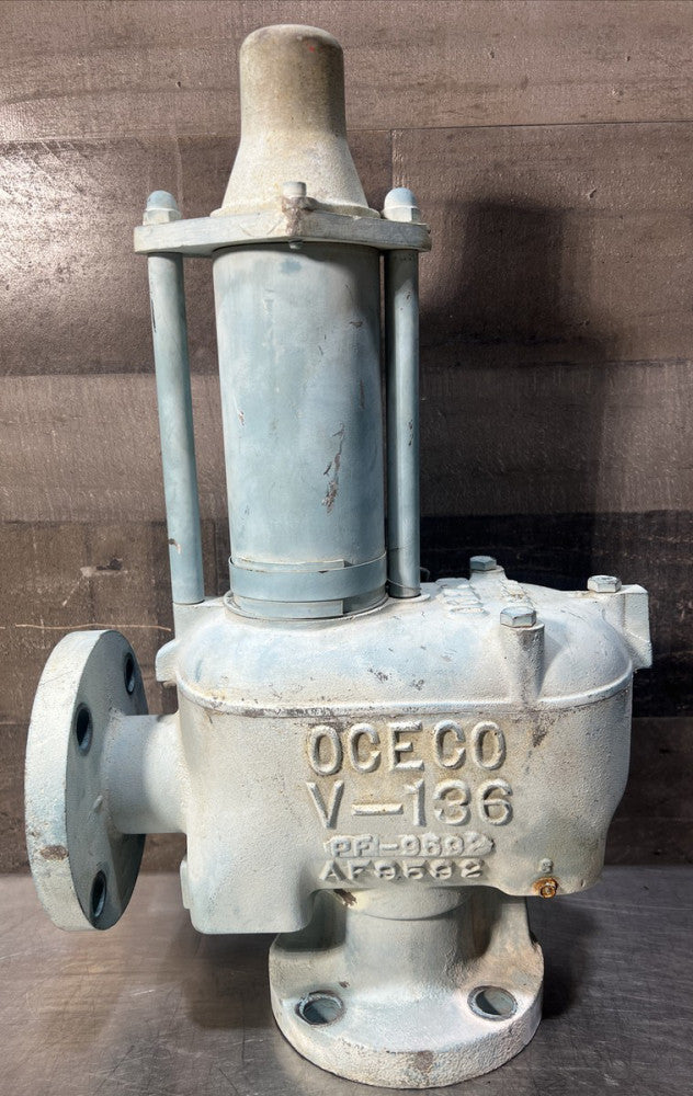 Nos Surplus Oceco 2-V136-845 Pressure-Vacuum Vent Valve