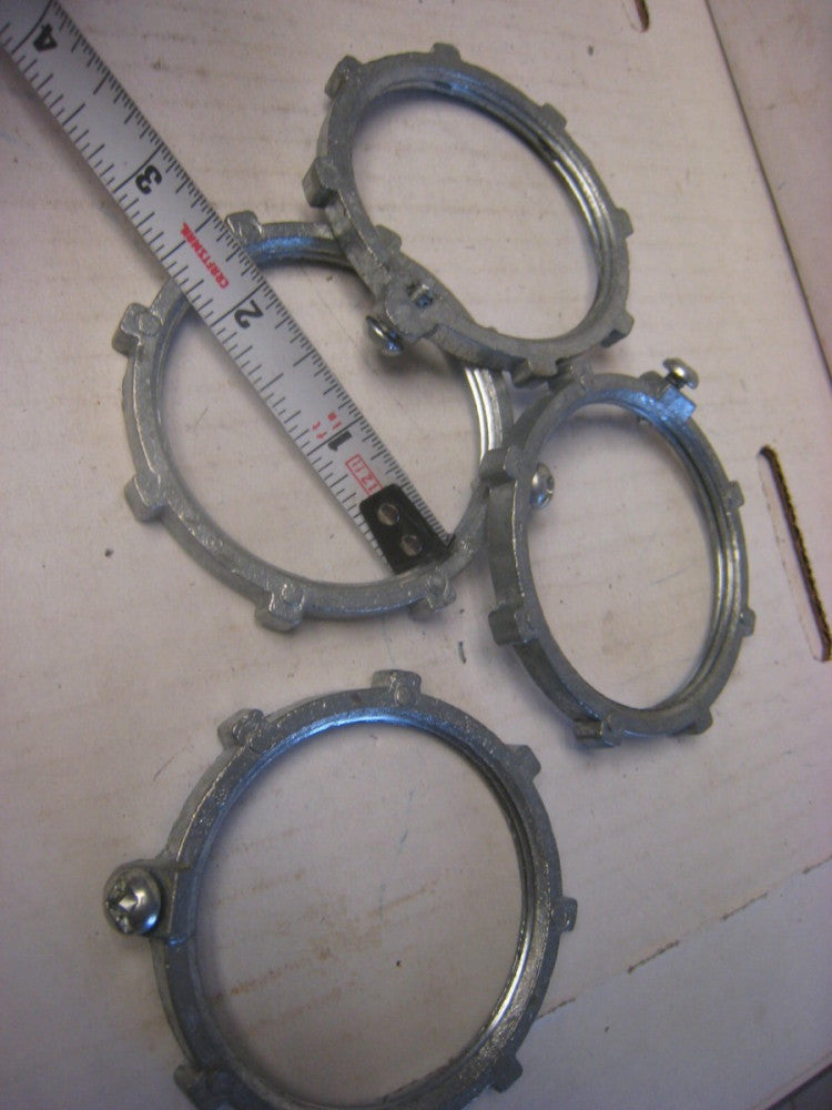 4 yes 4 Arlington Grounding Locknuts GL200 -- 2” Qty 4