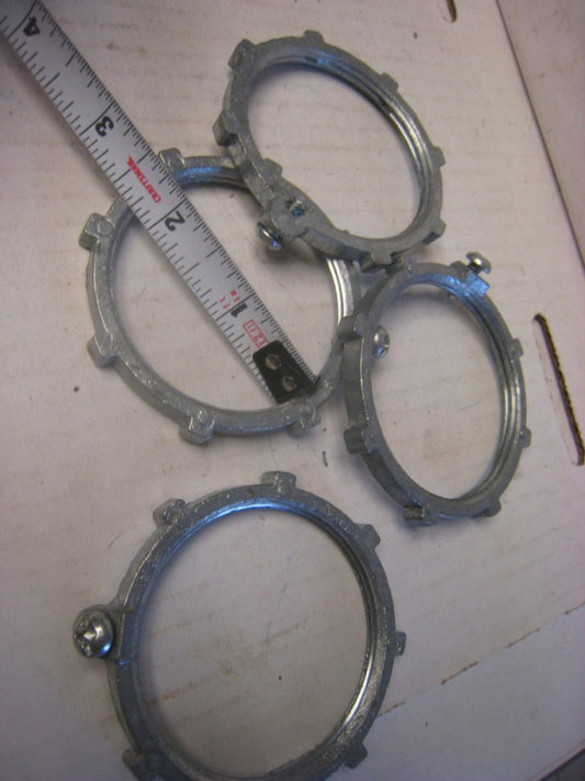4 yes 4 Arlington Grounding Locknuts GL200 -- 2” Qty 4