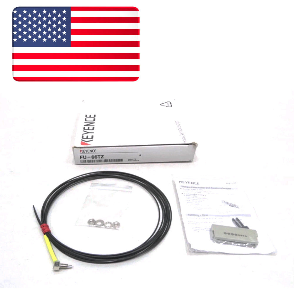 KEYENCE FU-66TZ FU66TZ PHOTOELECTRIC REFLECTIVE FIBER DIFFUSE THREADED UNIT - US