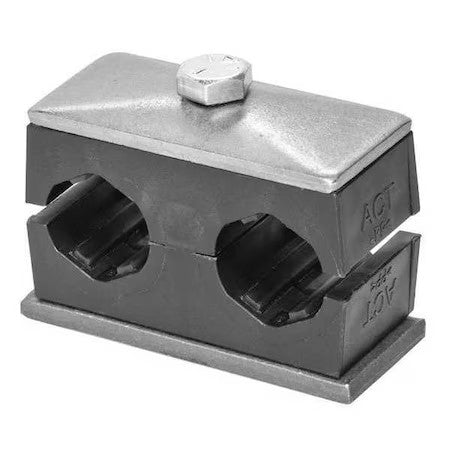 Stauff Sp-212.7/12.7-Act-Gd-As-U-W5-K-642012 Tube Clamp,316 Ss,1/2In X 1/2In
