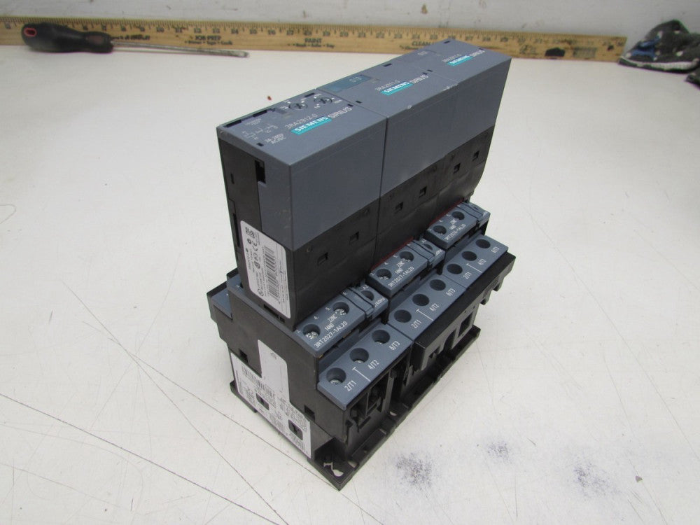 SIEMENS 3RA2426-8XF32-1AL2 STAR-DELTA COMBINATION MODULE 400VAC 22KW XLNT USED !