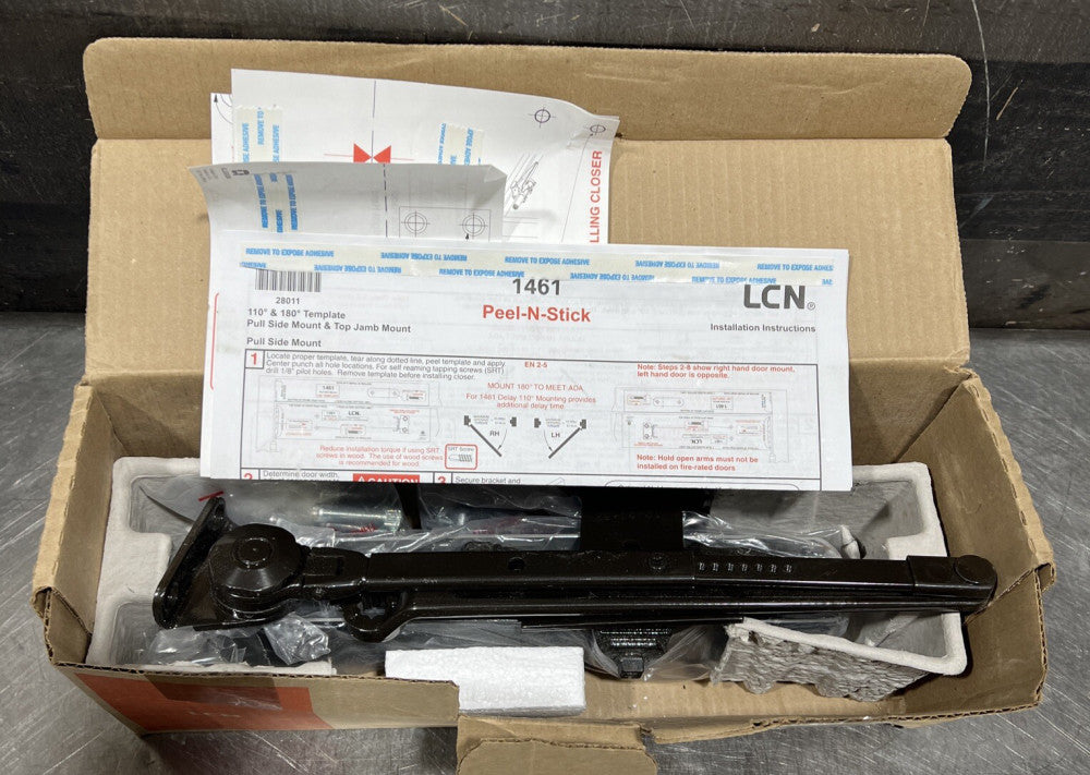 LCN 1461-Hw/PA DKBRZ Door Closer,Dark Bronze, TBSRT Nos Surplus