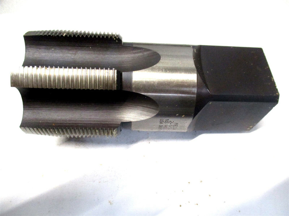 Regal (014061AS) 2-1/2-12 x 5-1/4 OAL NS H6 6-Flute Taper Chamfer HSS Hand Tap