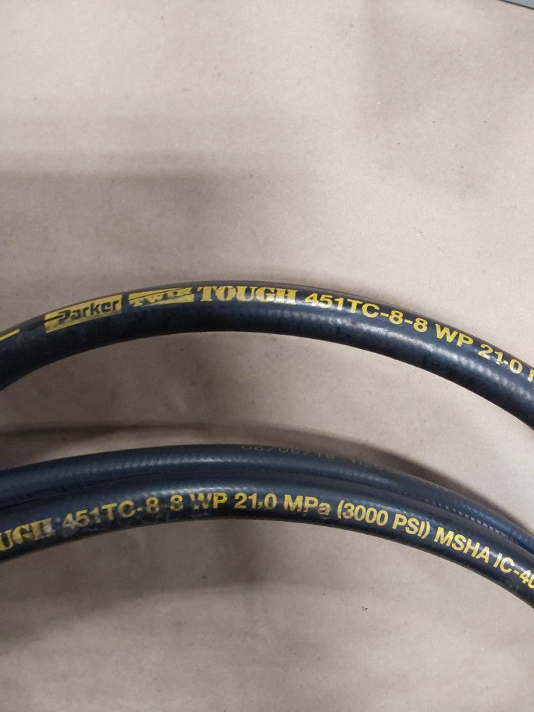 Parker Twin Tough 451TC-8-8-WP 1" ID/3/4"ID Hydraulic Hose 3000PSI