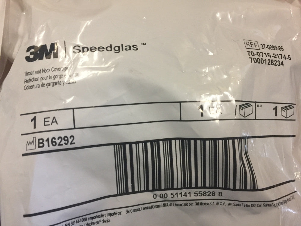 3M (27-0099-85) Throat and Neck Coverage 27-0099-85