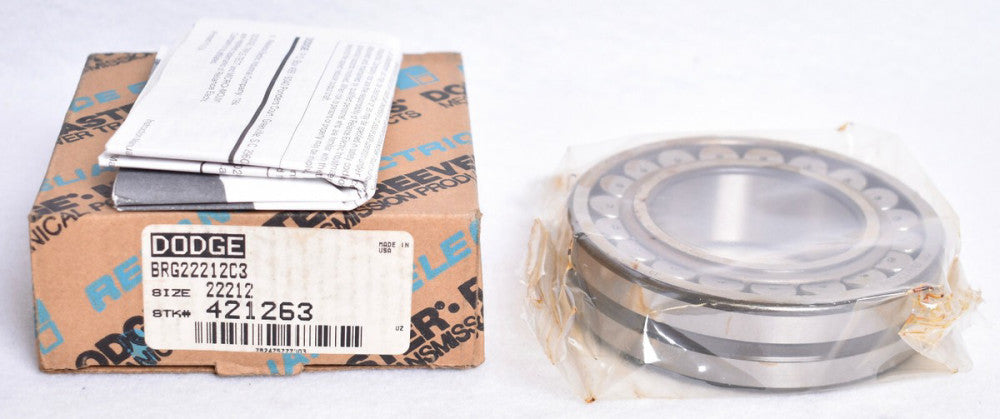 Dodge Reliance Electric BRG22212C3 Spherical Roller Bearing  421263