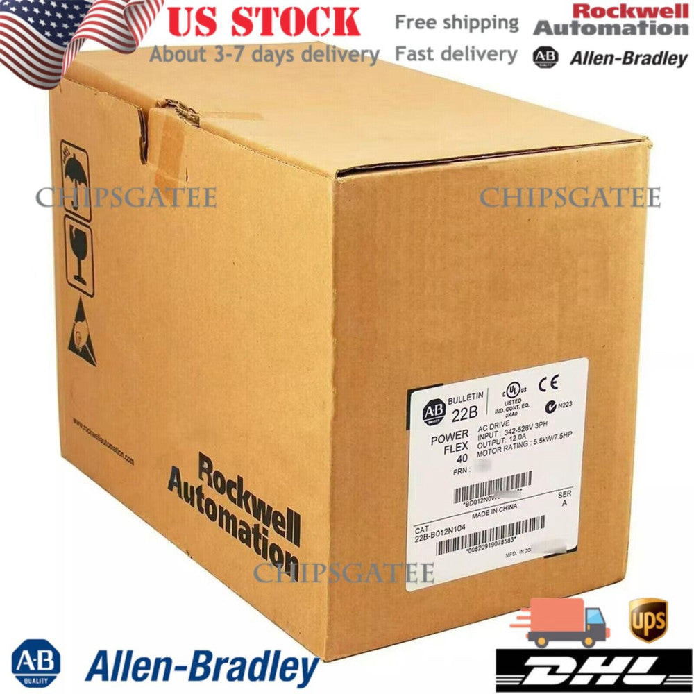 NEW  Allen Bradley 22B-B012N104 PowerFlex 40 AC Drive 240V 2.2kW 3HP US Free Tax
