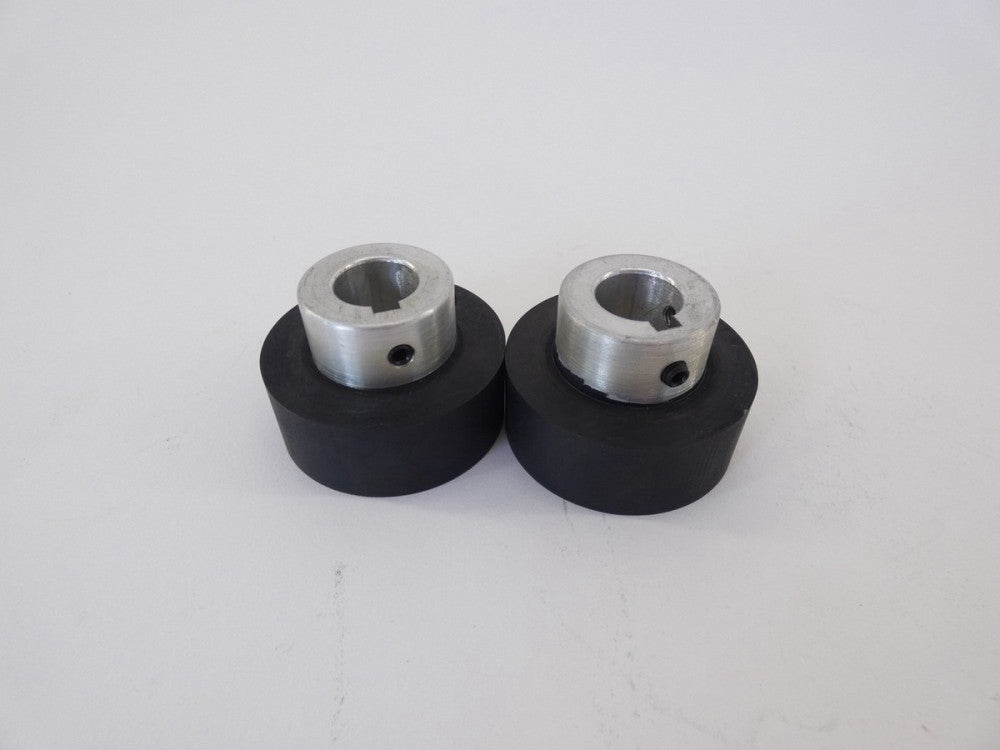 *Lot of 2* Friction Drive Motor Pulley 3/16" Key 5/8" Bore - NEW Surplus!