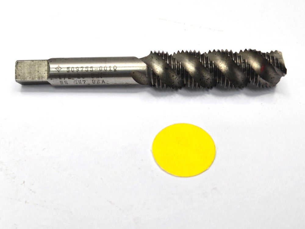 CLEVELAND  1/2-20 SPIRAL FLUTE BOTTOMING CHAMFER TAP UNF HS GH7