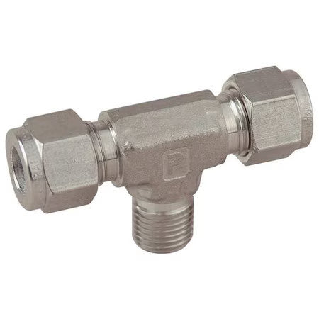 Parker 6Mbt6n-316 3/8" A-Lok X Mnpt Ss Male Branch Tee