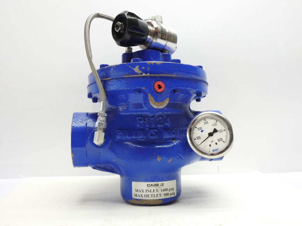 Cashco Pressure Reducing Regulator w/ RoTork HPD192NASTKRNS Pressure Regulator