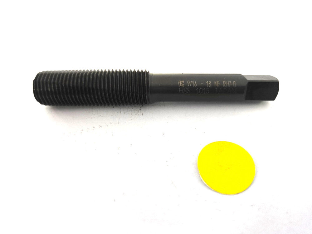 OSG THREAD FORMING BOTTOMING CHAMFER TAP #9/16-18 NF RN7-B