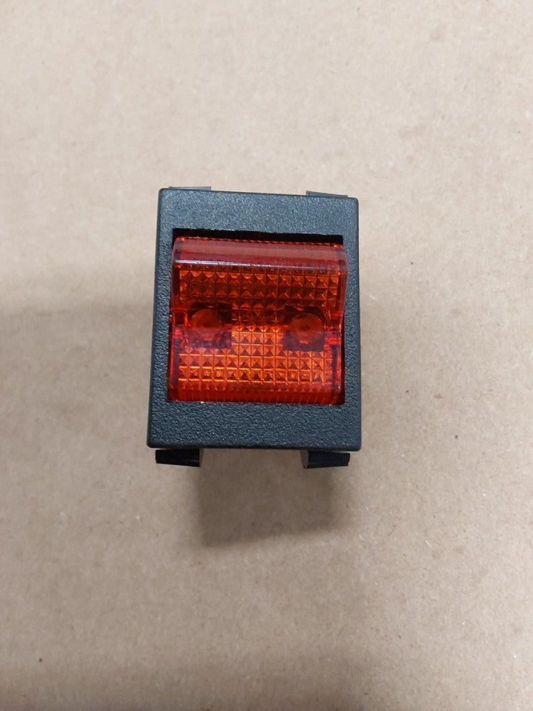 Arrow 2601A11E 2800 DPST (ON)-OFF Mom Amber Neon Lighted Rocker Switch 125VAC