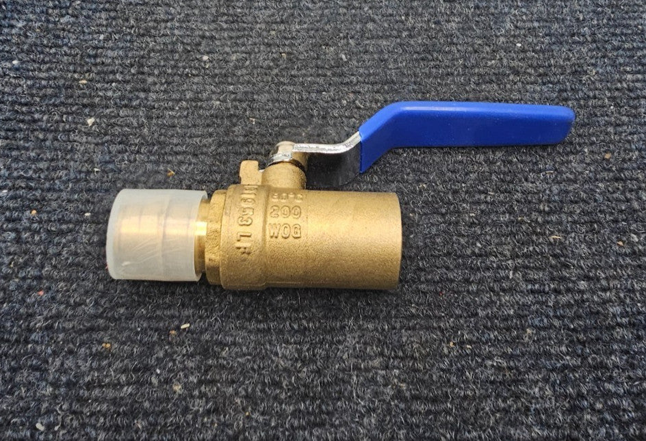 Efield AB1953LF: Lead Free Ball Valves 3/4" 200WOG with Blue Handle 80°C