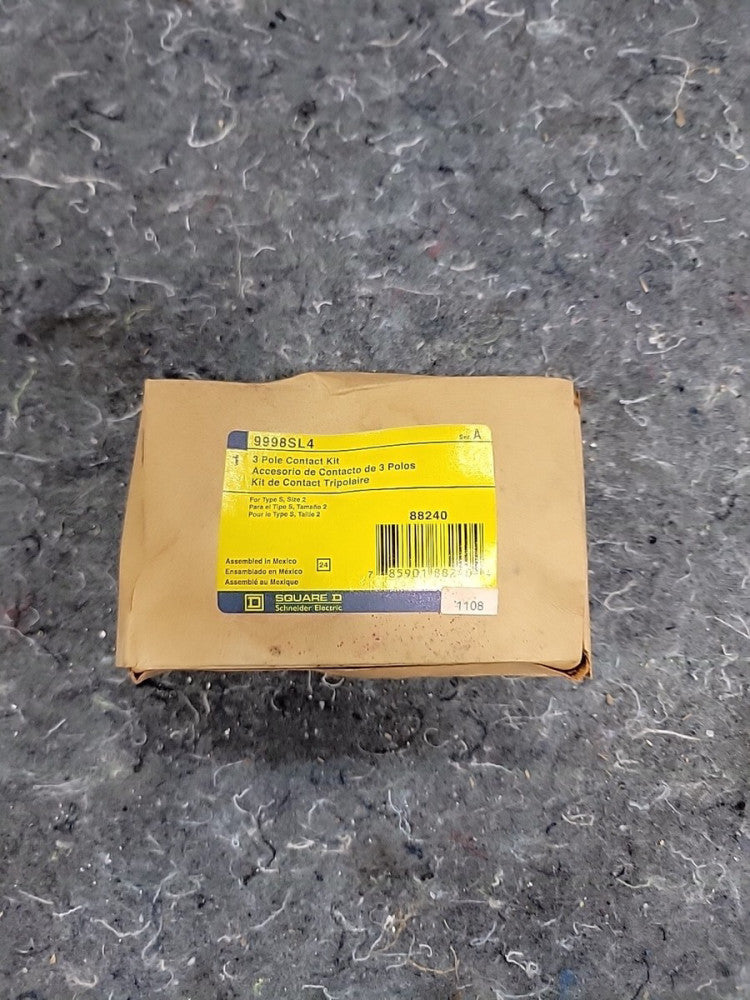 Square D 9998SL4 Size 2 Contact Kit New In Box USA GENUINE OEM