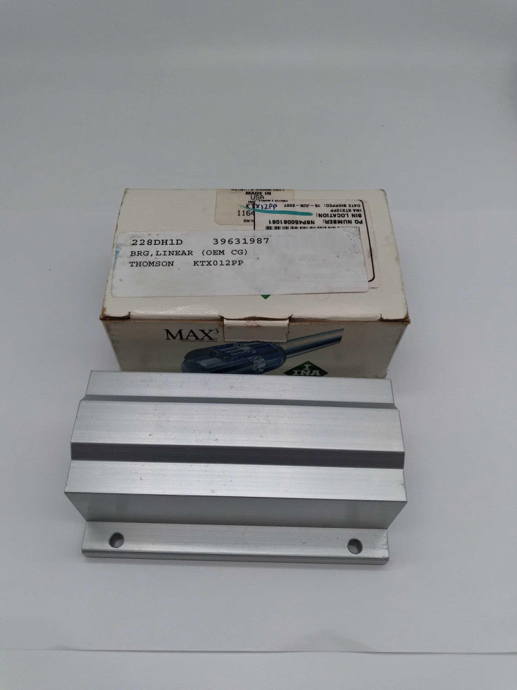 INA KTX12PP Linear 4-Bolt Ball Bearing 