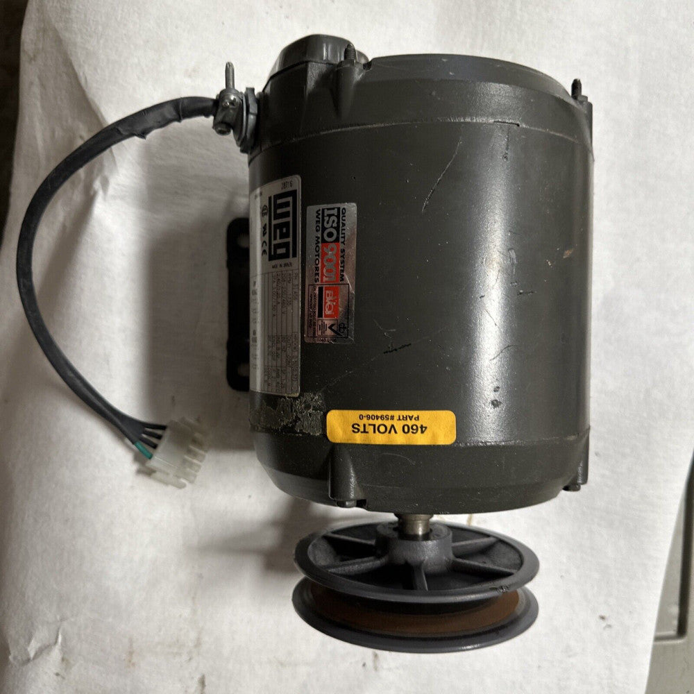 WEG T-4  Motor 1/2 HP, 3 Phase, 208-240/460
