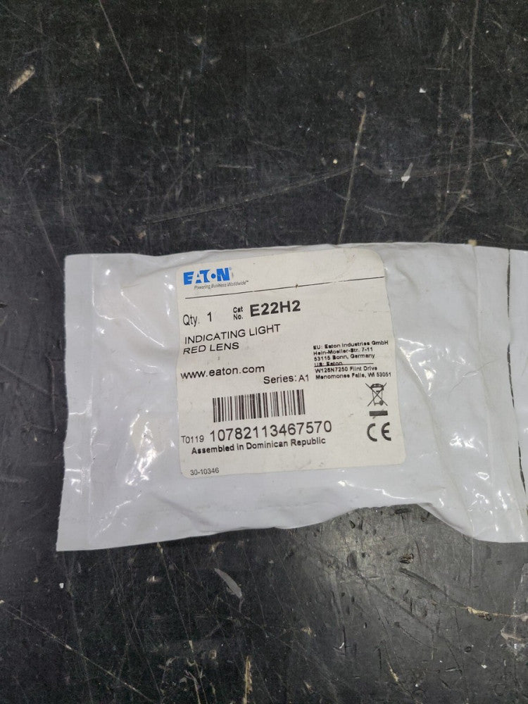 1) New! EATON CORPORATION E22H2 INDICATOR LIGHT
