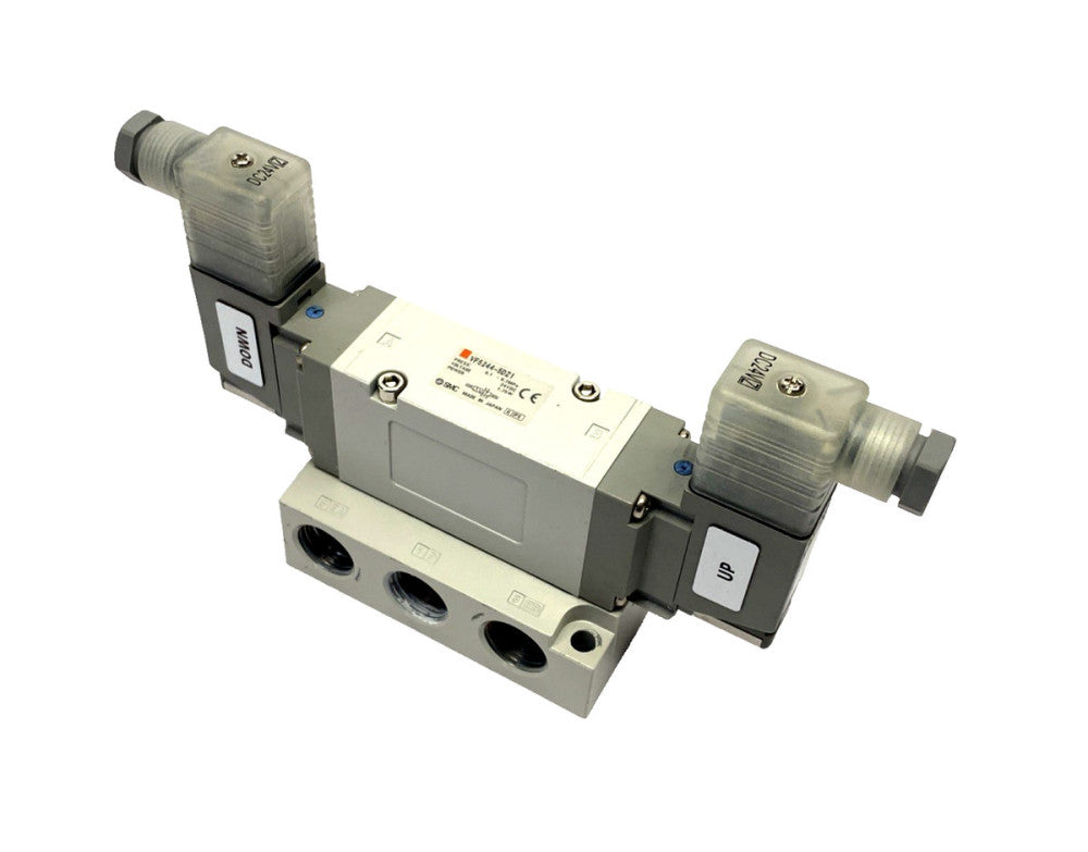 SMC VF5244-5DZ1 Solenoid Valve & Base