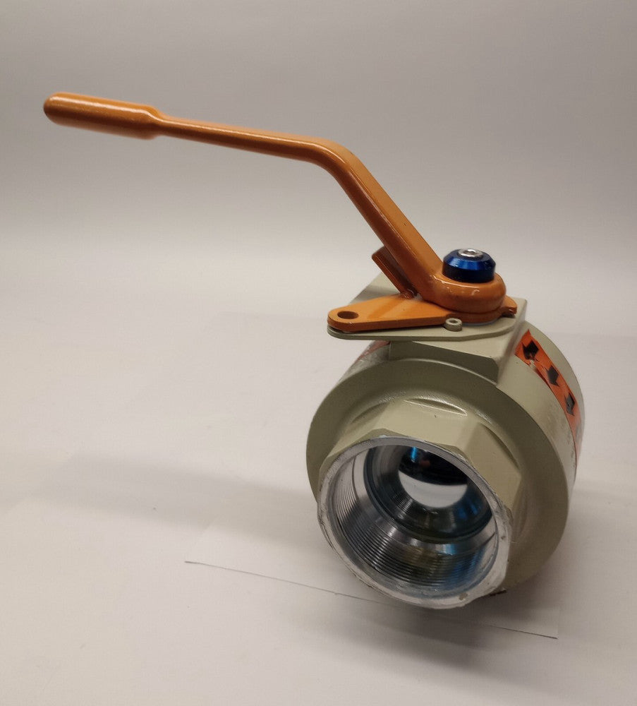 DMIC BVAL-2500S-4321-EEZA Used Locking Ball Valve 2.5 inch SAE 400psi R978064103