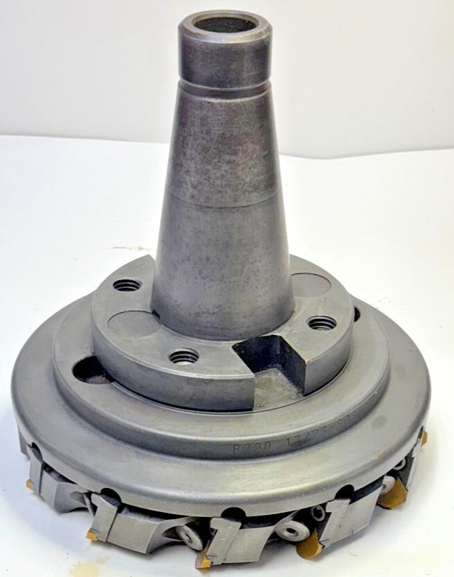 CARBOLOY INDEXABLE FACE MILL CUTTER R220.13/23-808.00C  CAT50 MOUNT
