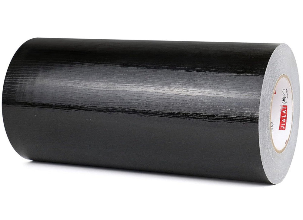 12" Black Duct Tape, Industrial Grade 12 inches x 55 Yards (164 ft) 