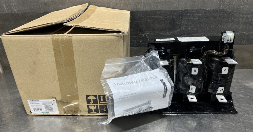 NOS Surplus SCHNEIDER ELECTRIC  12.5kvar   REACTOR   LVR05125B22T