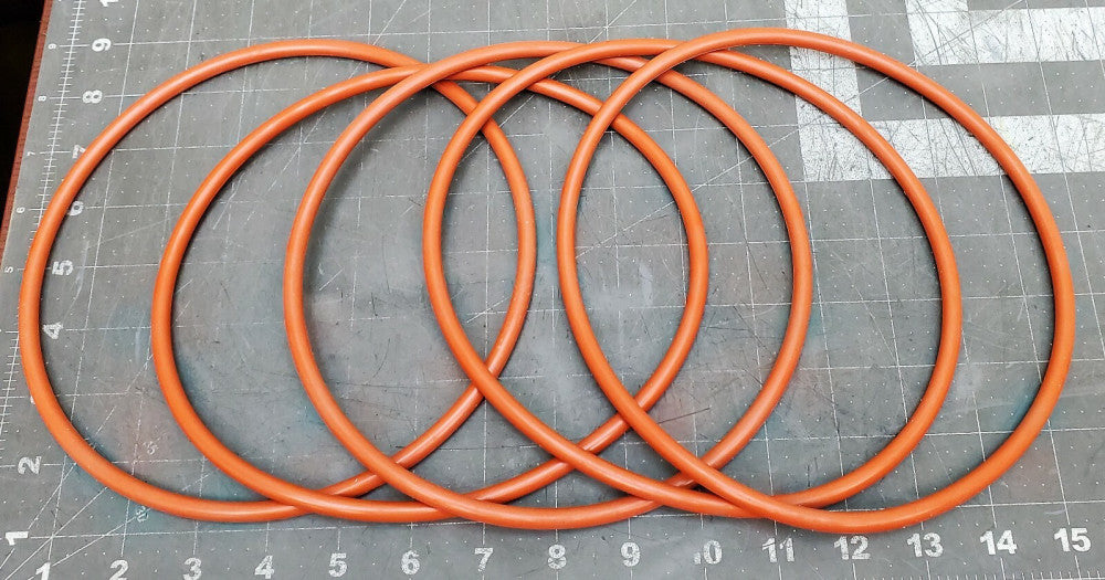 (5) FDA SILICONE O-RING-DASH 442 183.52 x 6.99mm S70 [A6S4] 