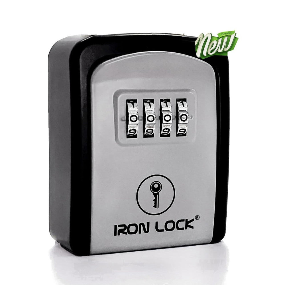® - Wall Mount Key Lock Box with 4-Digit Combination, Resettable Code, A B Sw...